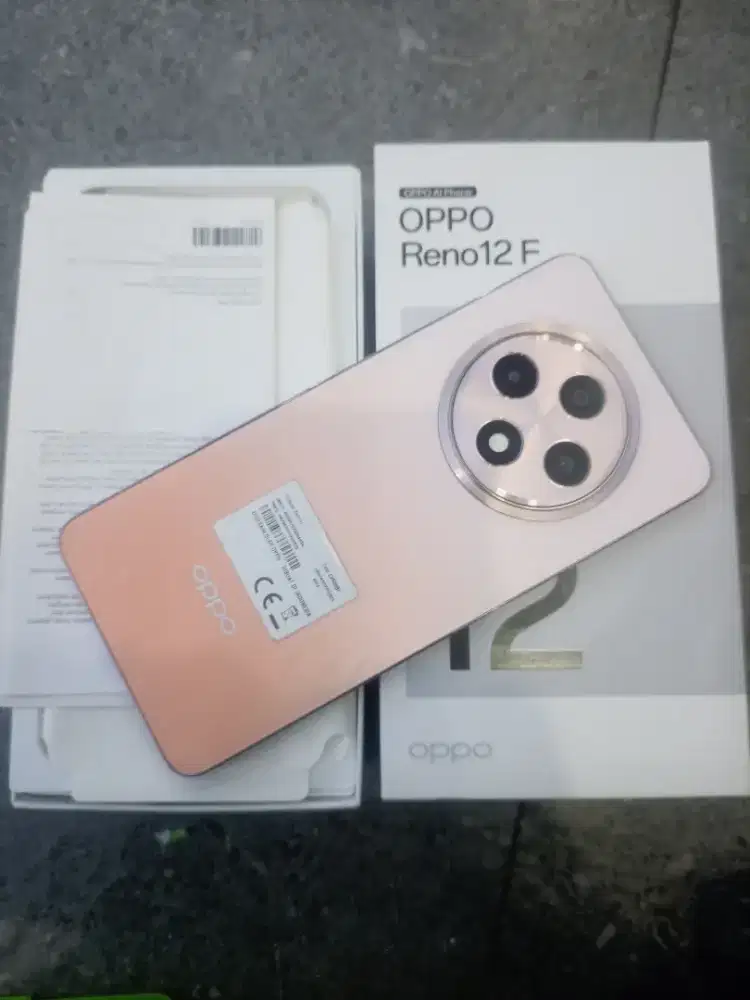 Oppo Reno12 F, Ram 8+4/256, Nfc (Hp Orian, Minus Garis Aja Ky Dpoto)