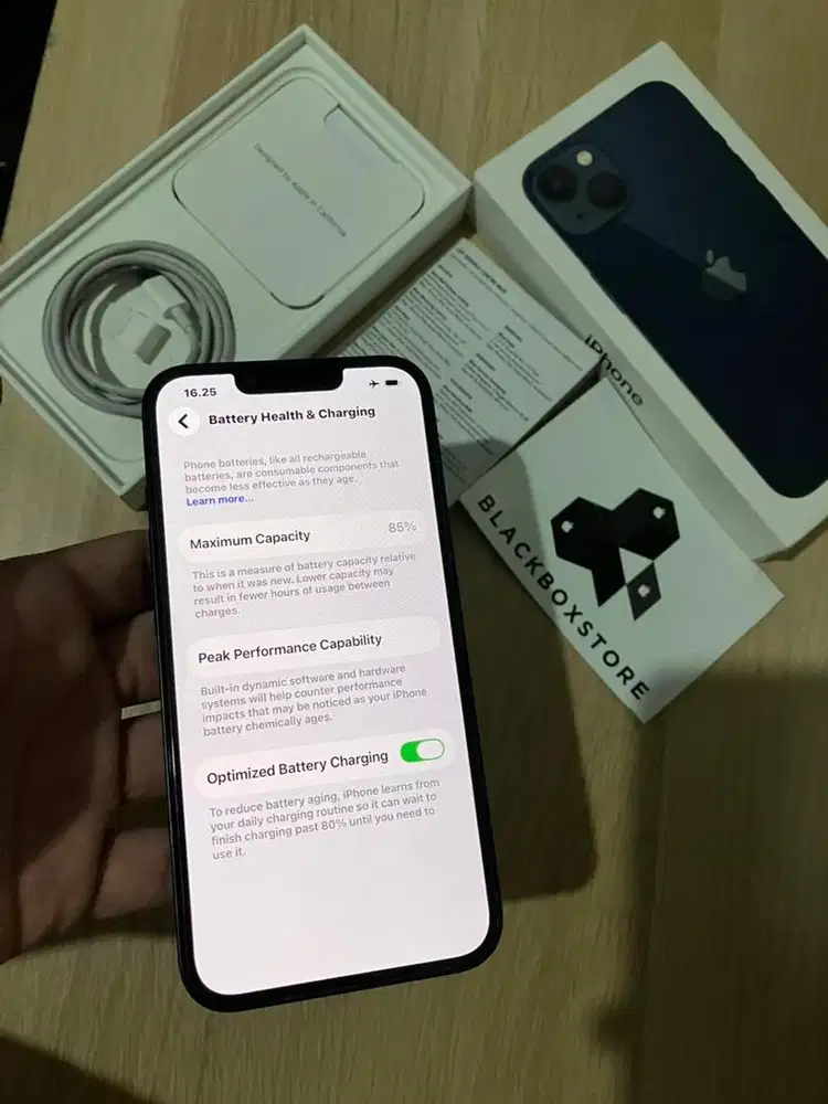 IPHONE 13 IBOX 128GB MIDNIGHT BLACK HITAM