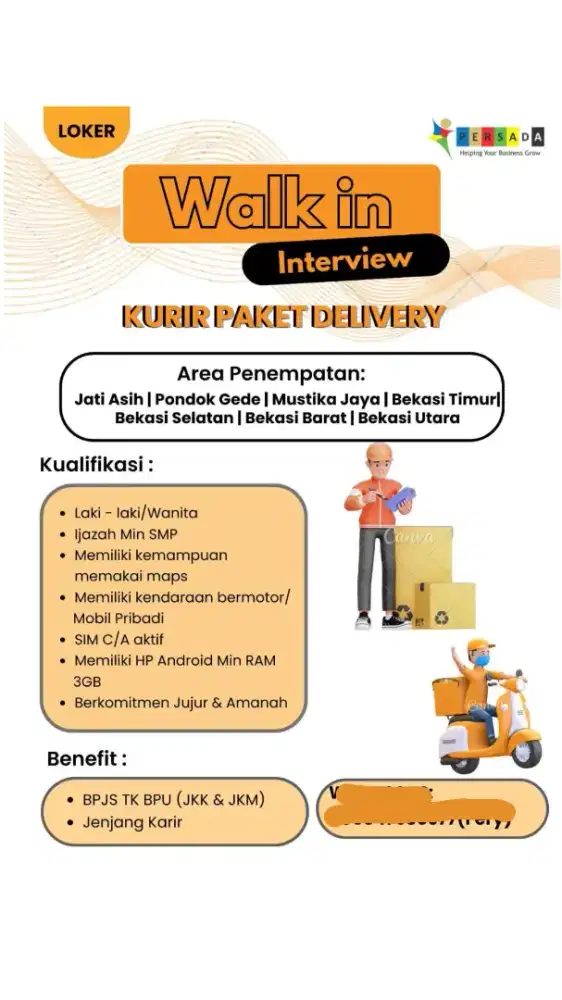 LOKER BEKASI – KURIR PAKET SPX