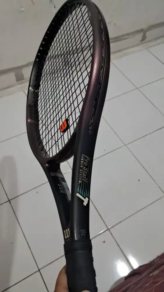 Raket tenis second wilson hamer prostaff