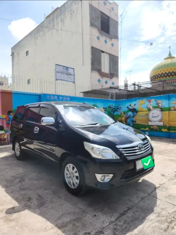 Innova diesel G manual solar 2012 pemakaian 2013