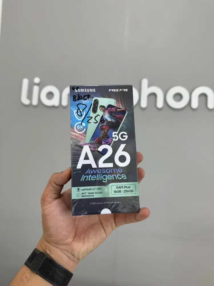 samsung a26 5g ram 8/256gb resmi sein