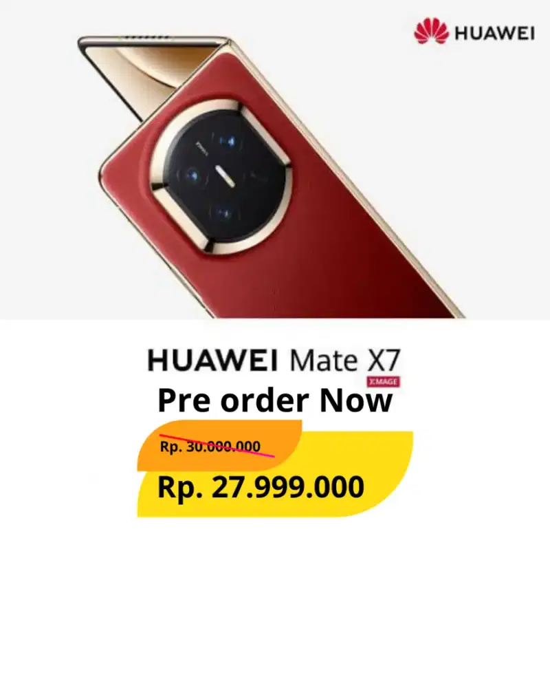 Pre order Huawei Mate X7