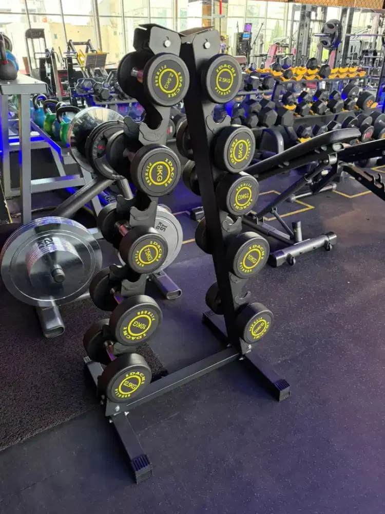 Rubber dumbell perset