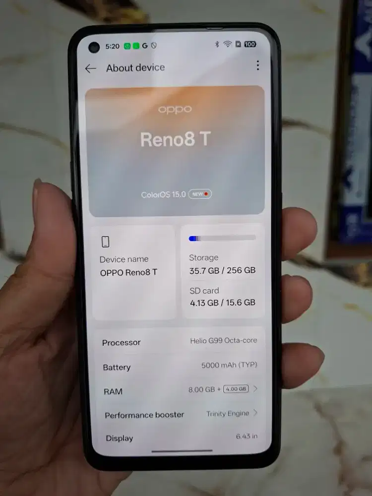 OPPO RENO 8T mulus