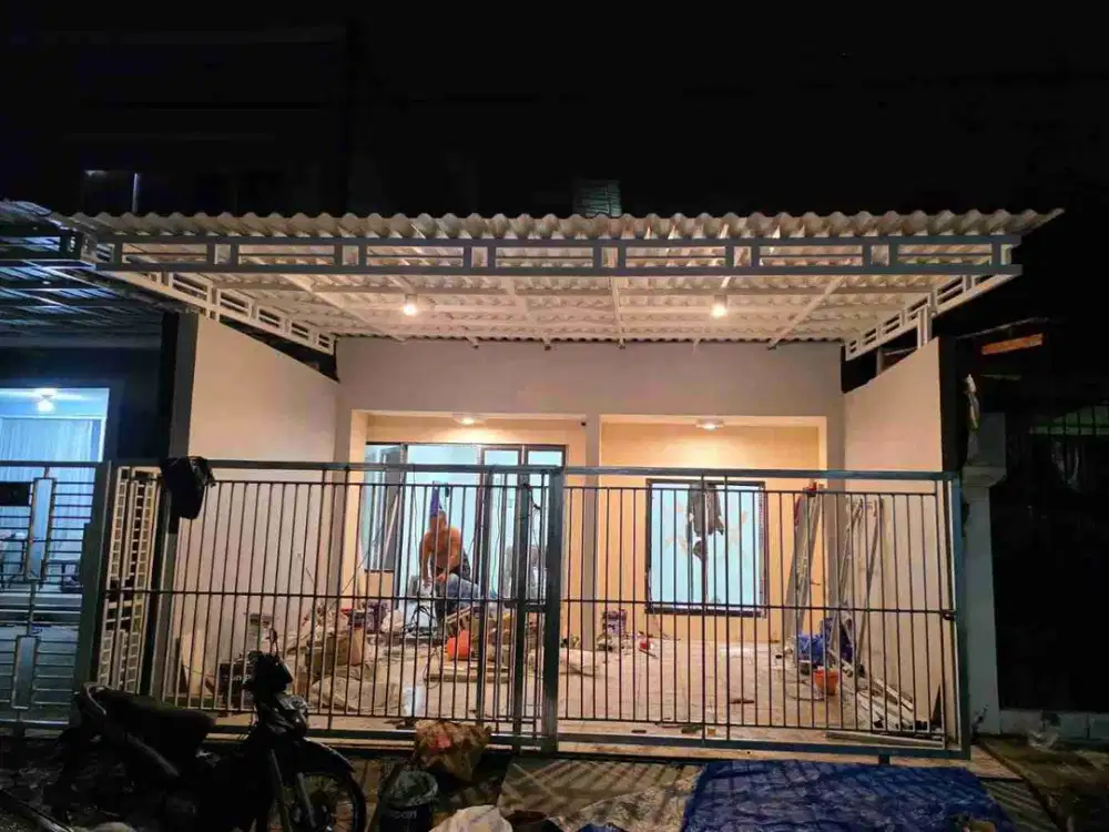 ‼️Dibawah Pasar‼️ Rumah Minimalis Baru Renov di Babatan Pantai Utara, Surabaya