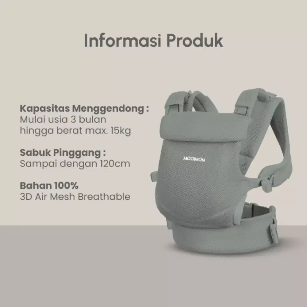 Mooimom wonder carrier