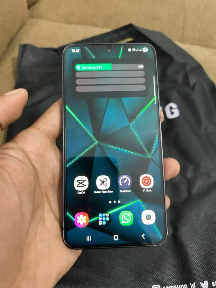 Samsung S23 5G Reguller 8/256GBPemakaian Pribadi Masih Seperti Baru