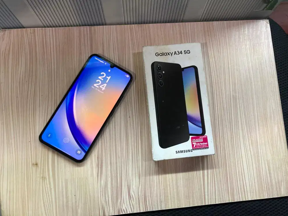 samsung A34 5G  8/128 Amoled Fullset Original