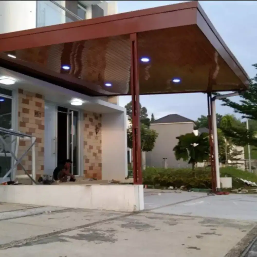 Kanopi terpasang elegan