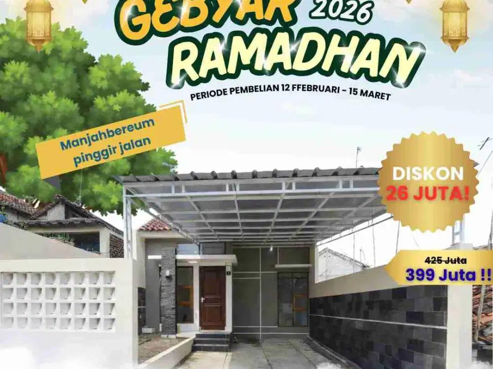 Dijual Rumah siap Huni Di Bandungn Timur