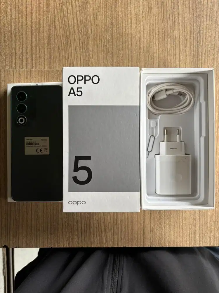 OPPO A5 2025 8/128GB SUPER LIKE NEW GARANSI PANJANG S/D NOVEMBER 2026