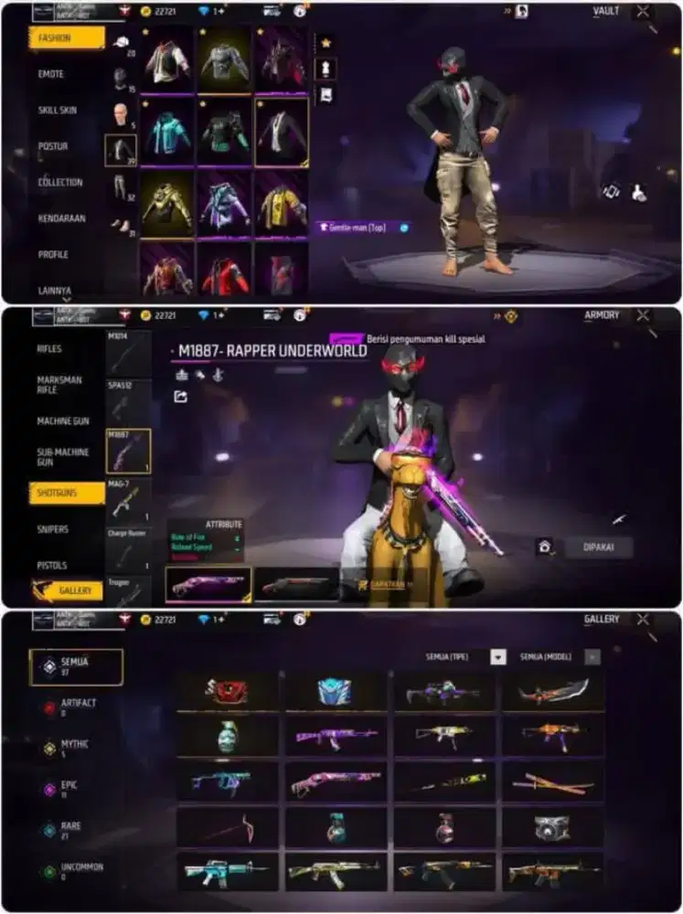 Jual akun ff aman dan amanah