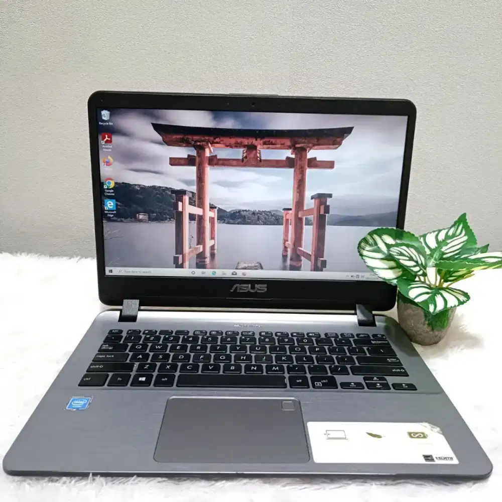 LAPTOP ASUS A407MA INTEL N4000 RAM 4GB SSD 128GB LAYAR 14.0 INCH