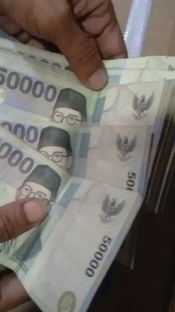 Uang lama 50ribu rupiah