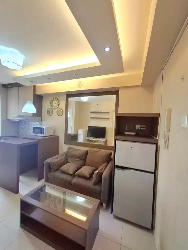 Jual 2BR Tower Alamanda Full Furnished Lengkap Apartemen Bassura City