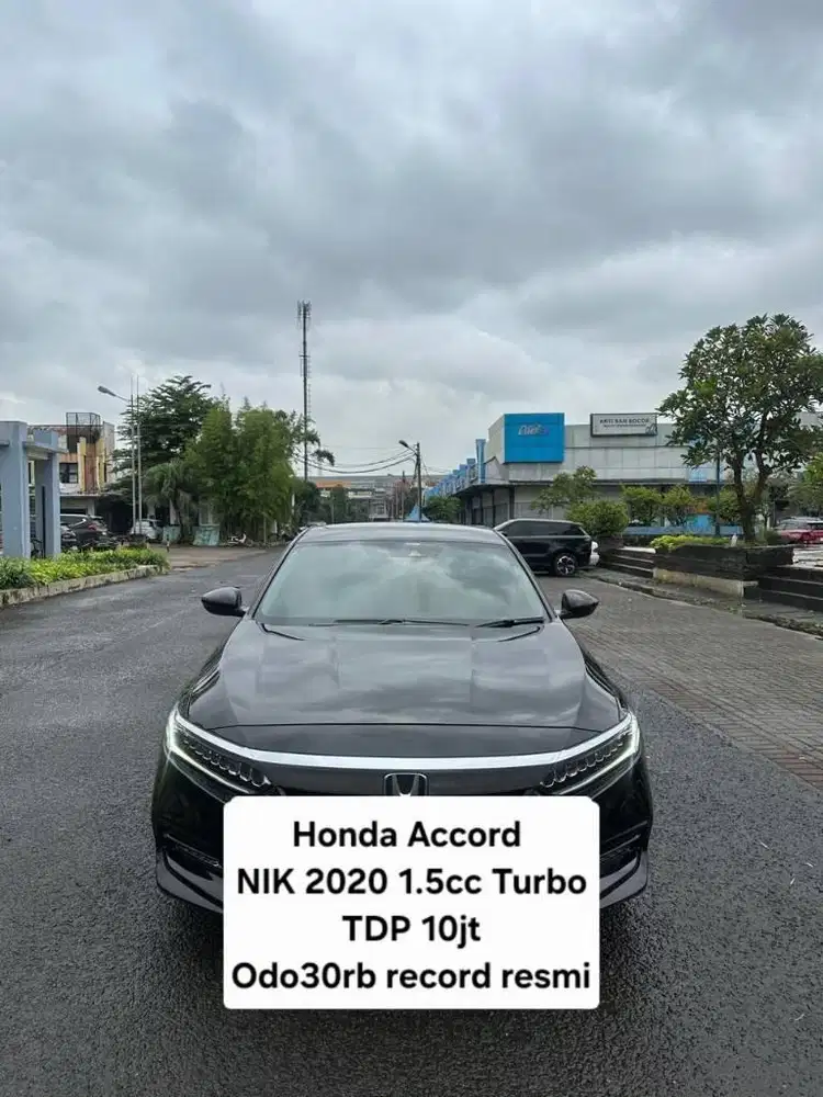 HONDA ACCORD 2020 TDP10 jt  2021 TURBO 1.5 / 2022 hitam