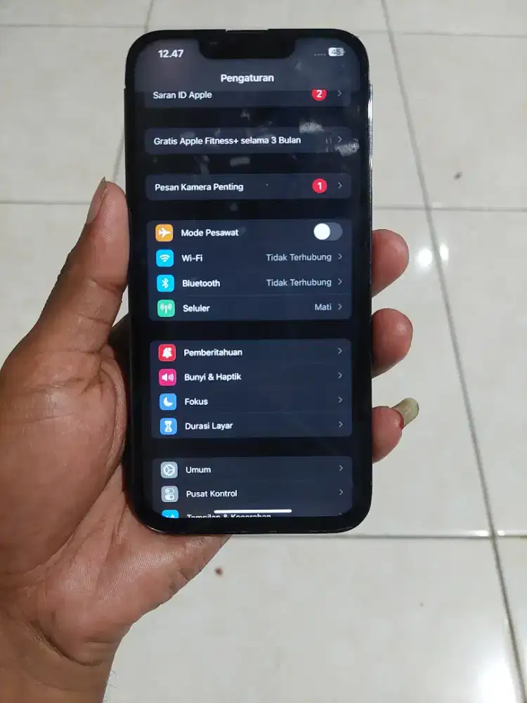 Iphone 13 Pro Ex Ibox bisa Dipakai kondisi apa adanya