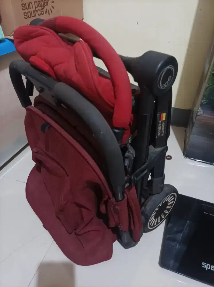 Baby Elle Stroller Maroon