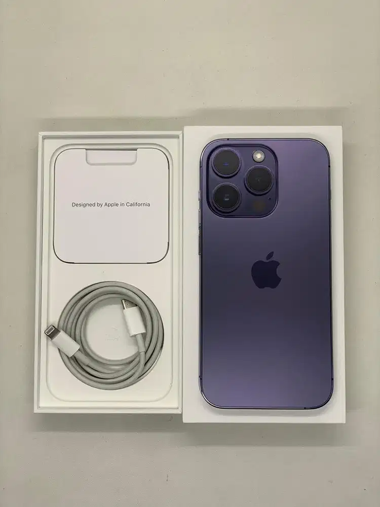 iPhone 14 Pro 128GB Resmi ex iBox Deep Purple