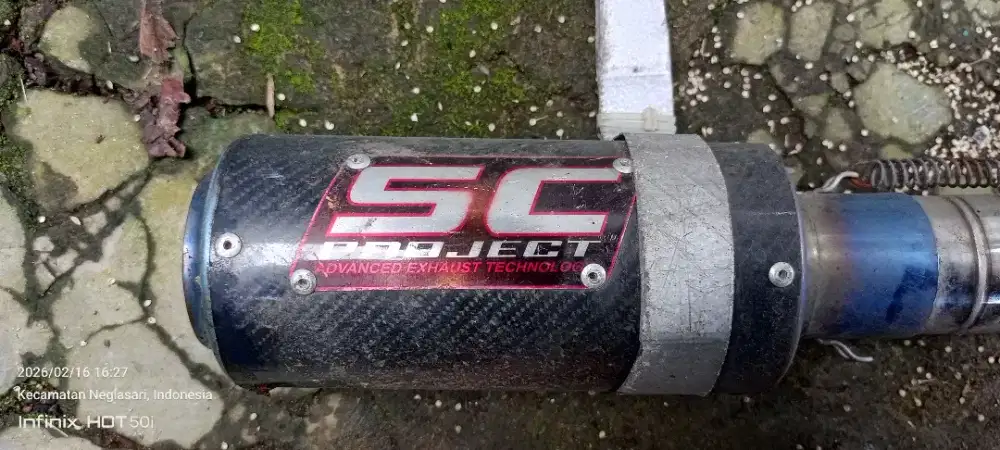 Knalpot bekas R15