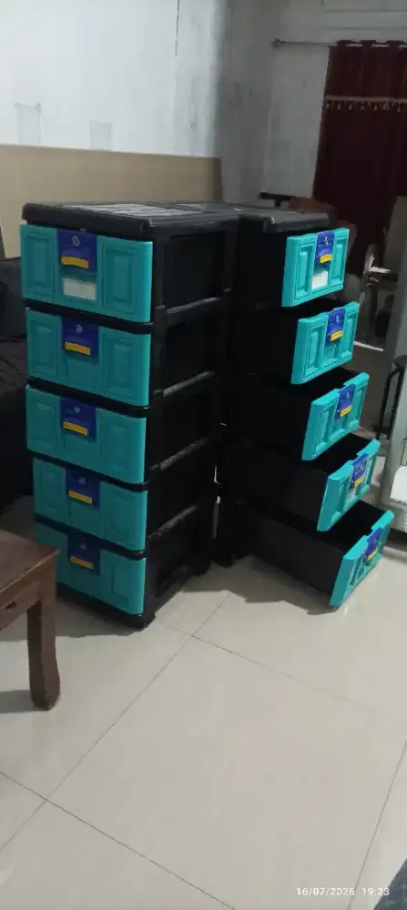 Rak Plastik 5 Susun Merk Napolly