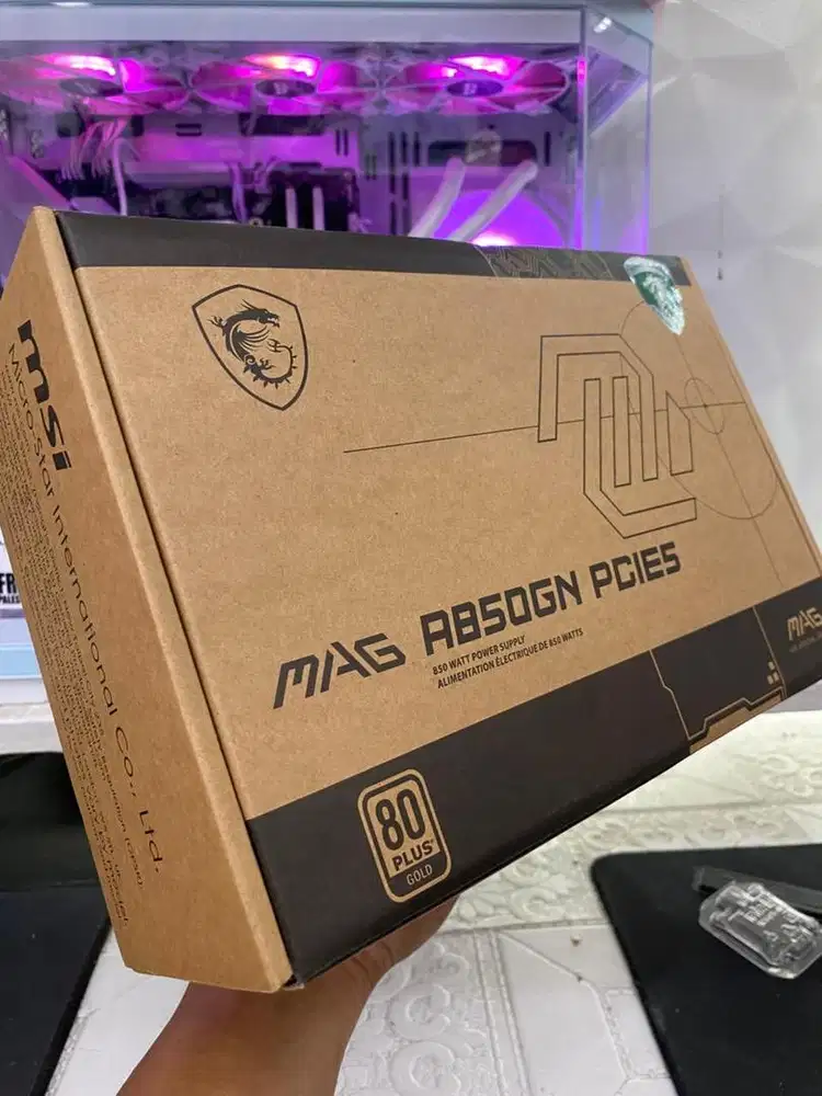 MSI MAG A850GN PCIE5 850W Gold Full Modular new box sale 1,250jt 5 thn
