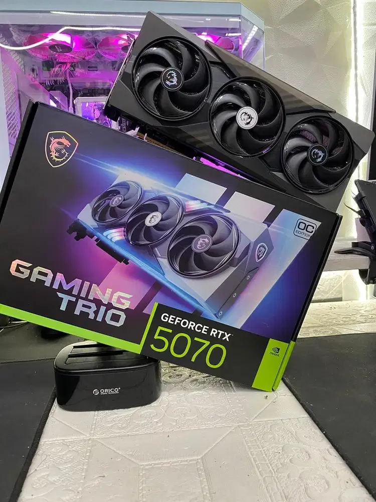 Harga 11,9 Jt Vga Rtx 5070 MSI Fullset Grnsi 2028 Murah LikeNew Pol