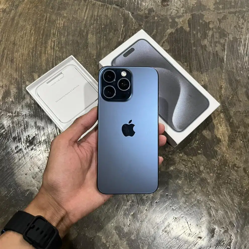 IPHONE 15 PROMAX 256GB BLUE EX INTER ALL OPERATOR