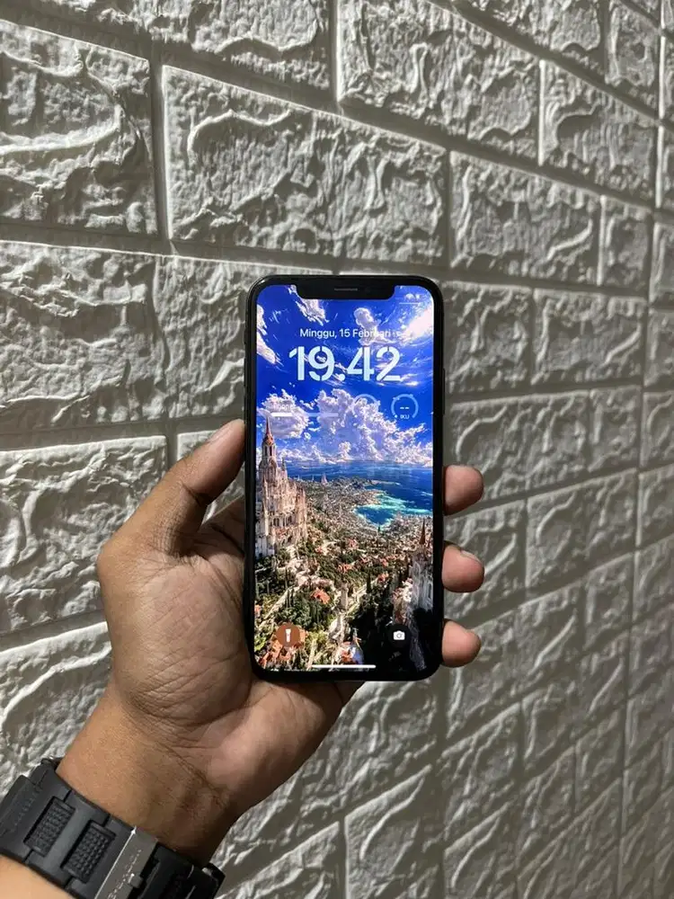 iPhone X 64 GB Full Ori beli dari baru