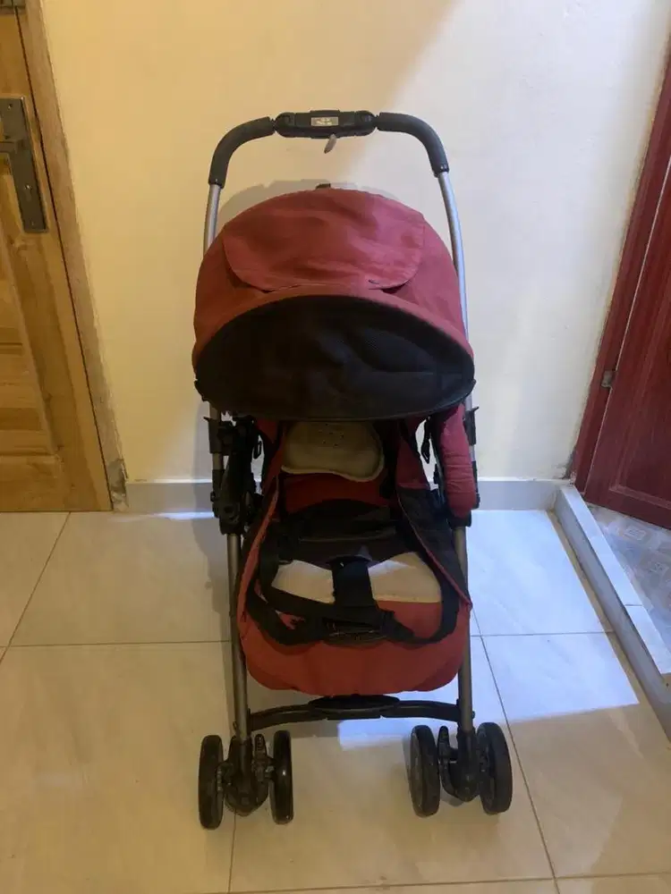 Stroller Merk Combi Tipe Mechacal Handy Auto 4 Cas
