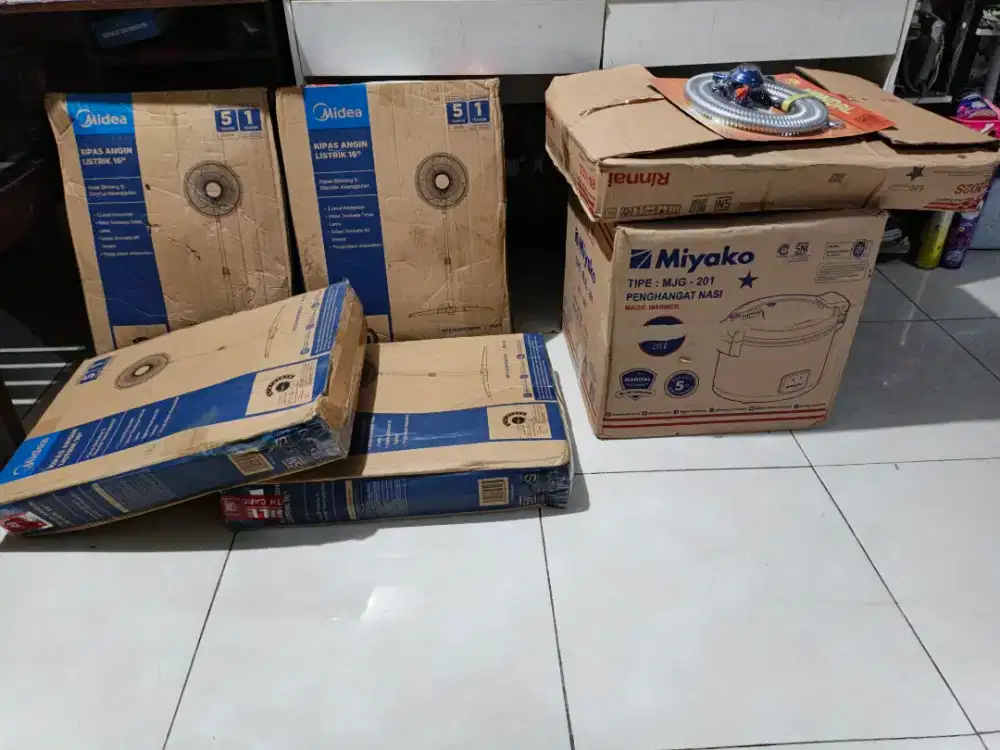 Kipas angin midea 16inch BARU