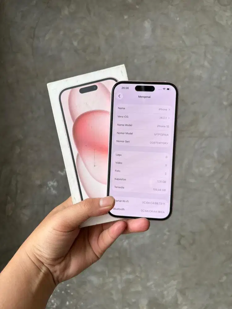 iPhone 15 Basic 128Gb iBox Pink