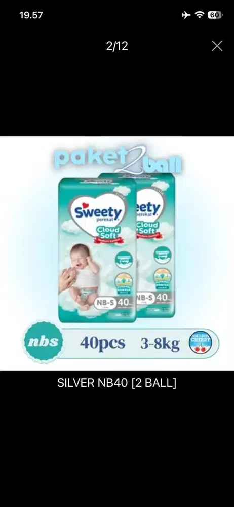 Pampers sweety Cloud Soft