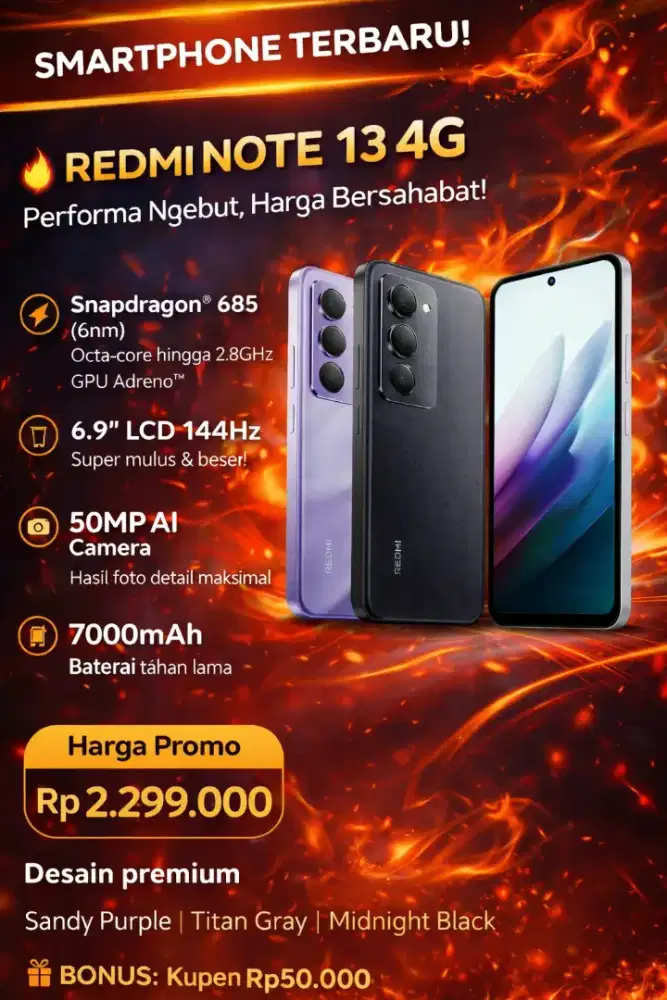 REDMI 15 GARANSI RESMI