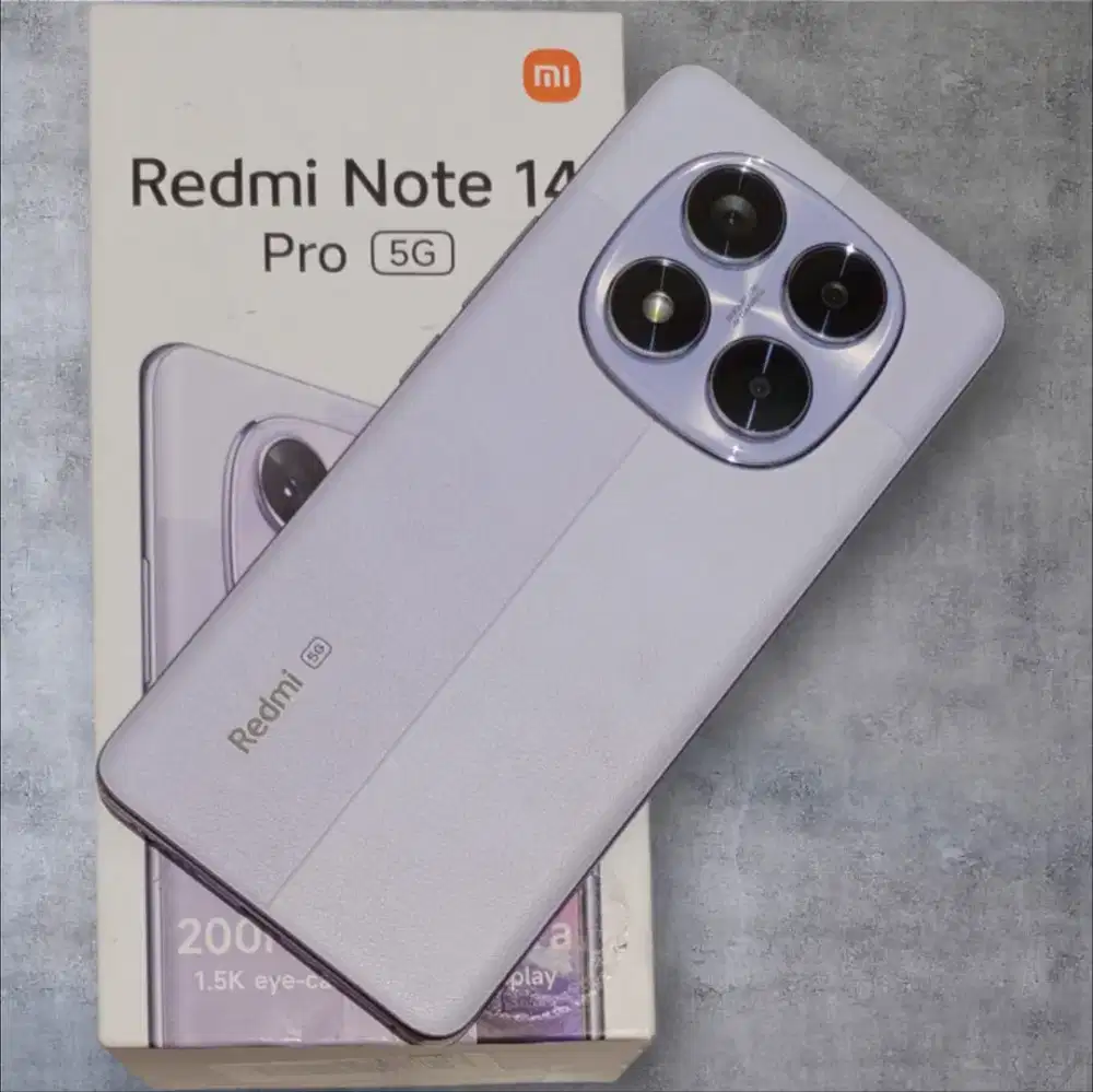 Xiaomi Redmi Note 14 Pro 5G 8/256 Usia 3 Bulan