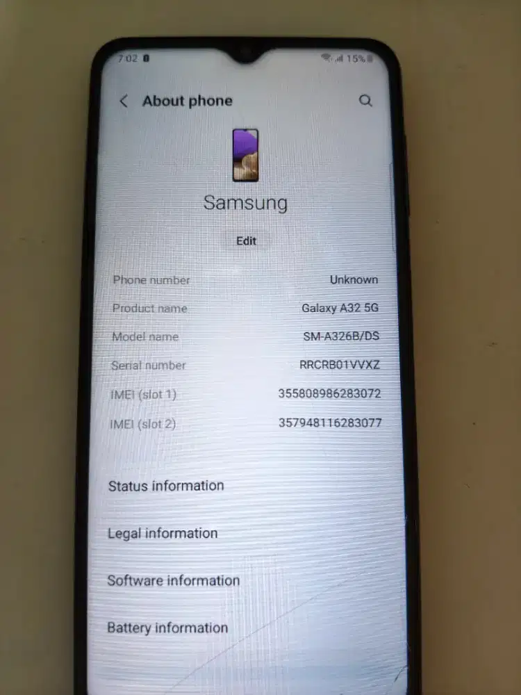 samsung a32 5g 8/128 second