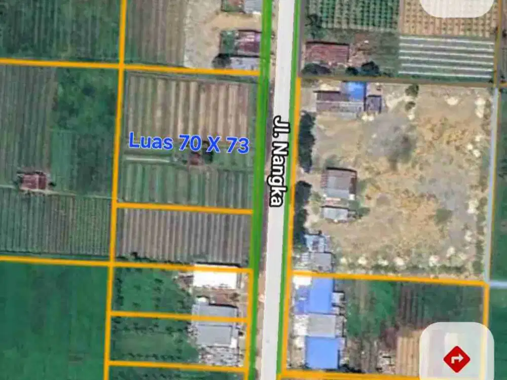 Jual Tanah di Kab.Sorong Jln.Nanka 70 X 73