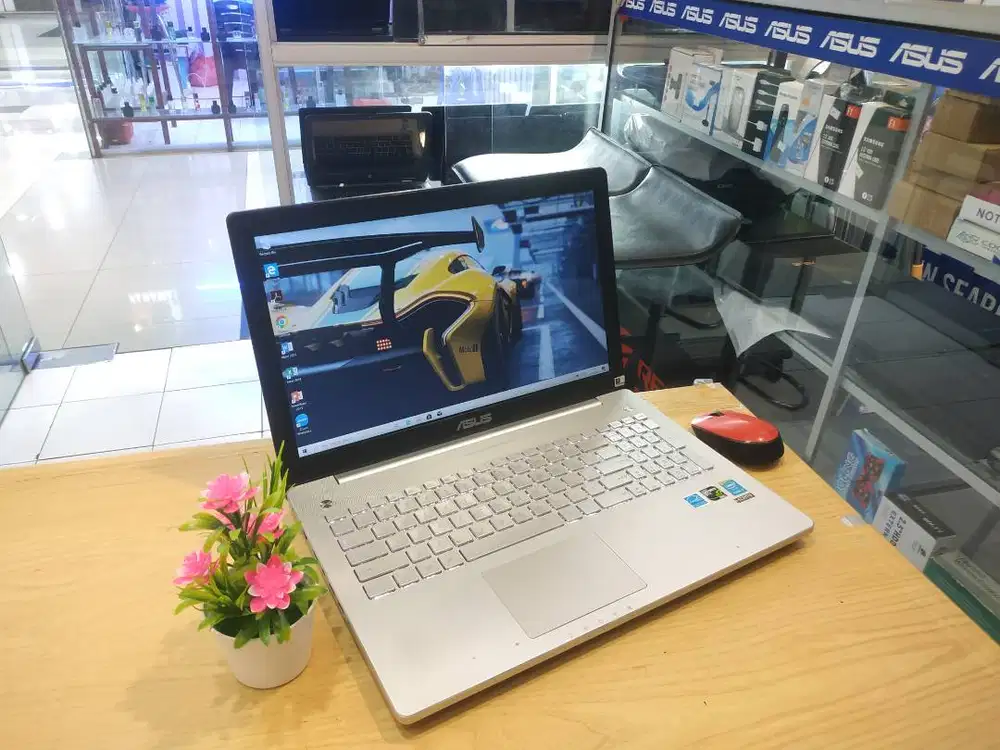 SIAP PAKE LAPTOP ASUS N550JK CORE i7 RAM 16GB NVIDIA GEFORCE