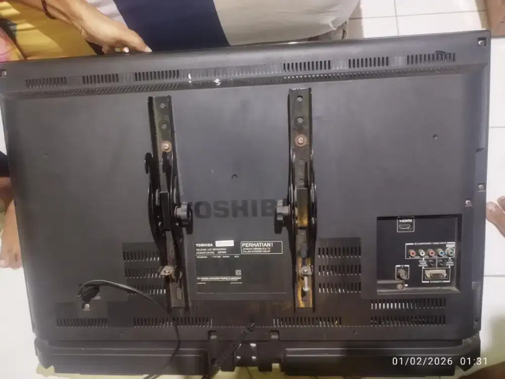 Tv LED merek Toshiba