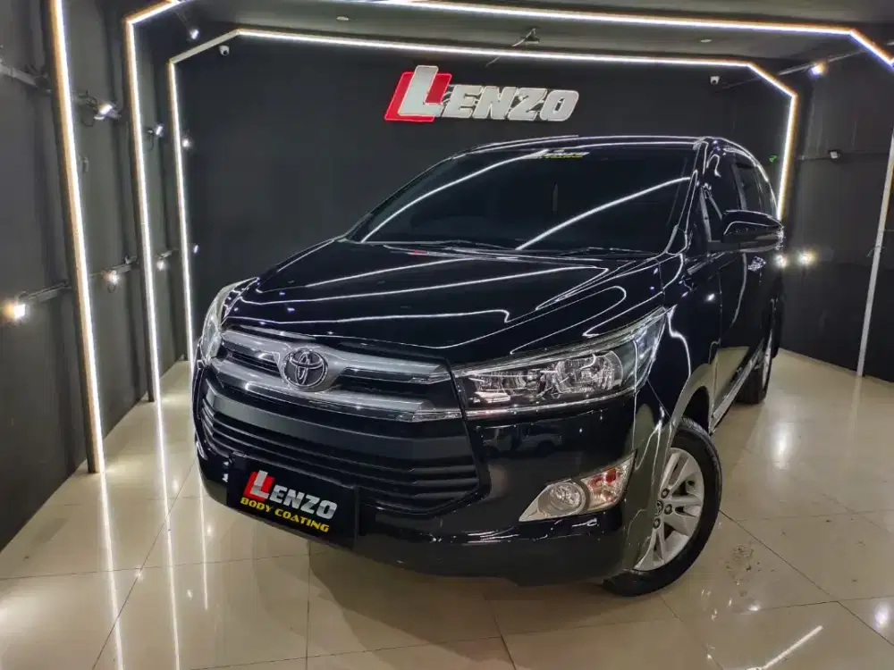 Km72rb Luxury Innova G diesel AT matic 2017 Hitam Lenzo mobil