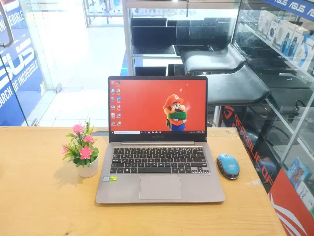 SIAP PAKE LAPTOP ASUS ZENBOOK UX410UQK CORE i5 NVIDIA GEFORCE