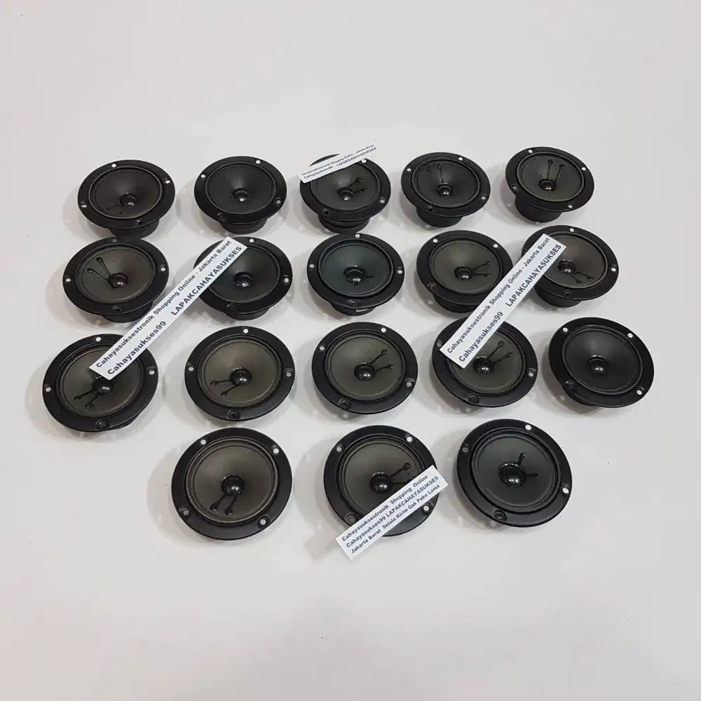 Speaker Tweeter Treble Double Magnet second kondisi mati Magnit Dobel