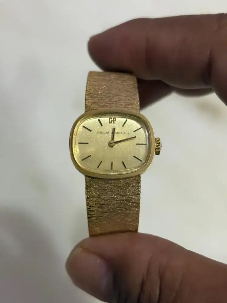 Girard Perreguax swiss vintage gold silver