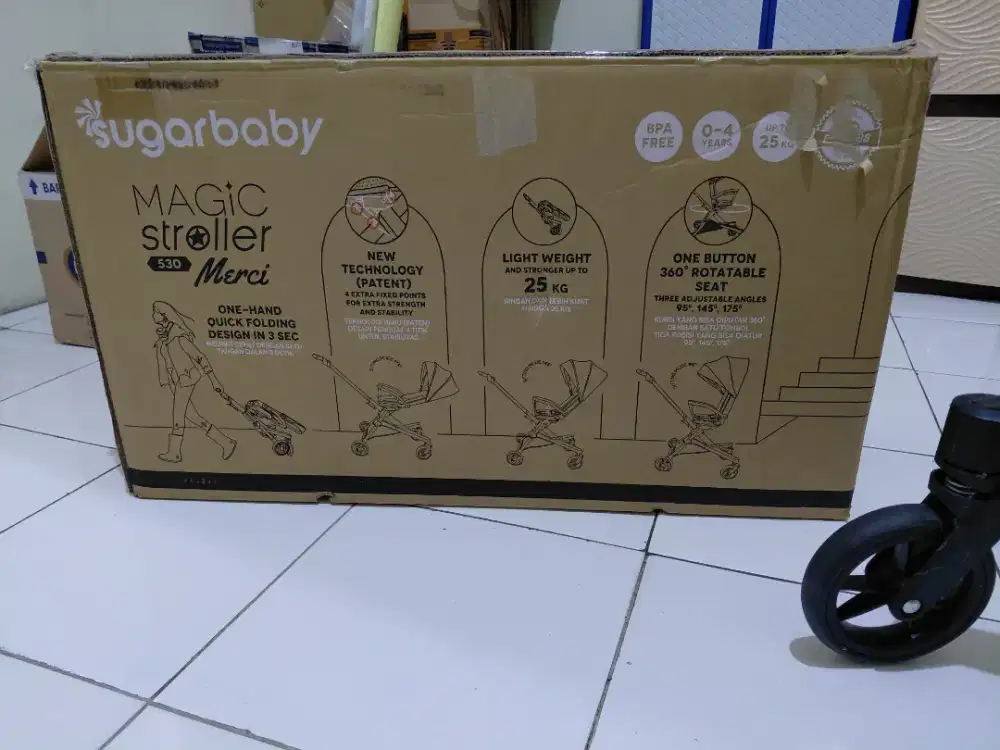 SUGARBABY MAGIC STROLLER 530 MERCI