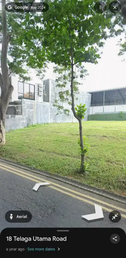 Tanah Kavling Citraland Telaga Golf TC3 sebelah Taste Van Java Merlion