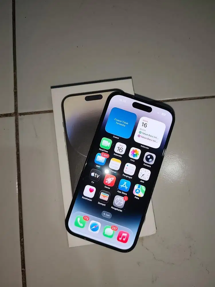Iphone 14 pro 128GB inter fullset all operator