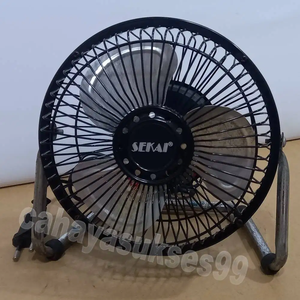 Kipas Angin SEKAI 6 Inch 20 Watt Second Bagus Kipas Meja Komputer