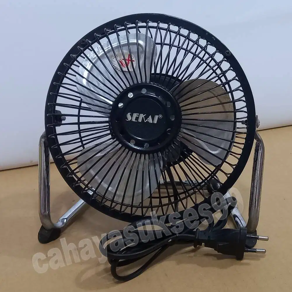 Kipas Angin SEKAI 6 Inch 20 Watt Second Bagus Kipas Meja Komputer