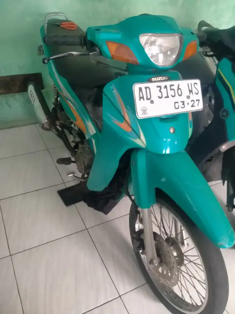 Shogun new 2003 standart mesin bagus kering